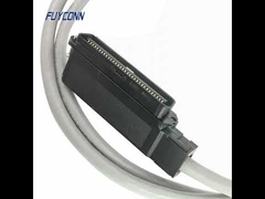 50পিন 64পিন 100পিন চ্যাম্প সংযোগকারী IDC ক্রিমিং সংযোগকারী তারের সাথে একত্রিত