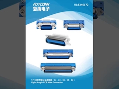 Centronic PCB সংযোগকারী 14pin 24pin 36pin 50pin 64pin