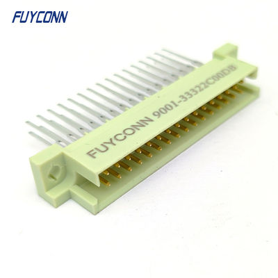 32 পিন DIN41612 পুরুষ সংযোগকারী W / 15mm টার্মিনাল 2 * 16P প্রেস পিন 41612 সংযোগকারী