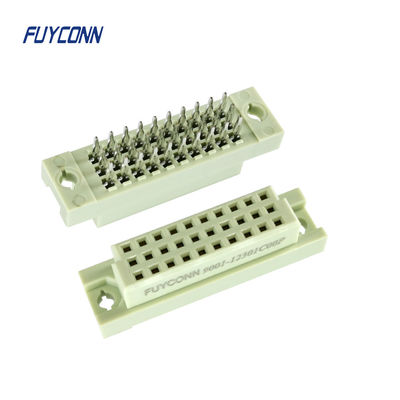 Solderless পিন মহিলা Eurocard সংযোগকারী 3 সারি 3x10pin 20pin 30pin DIN41612