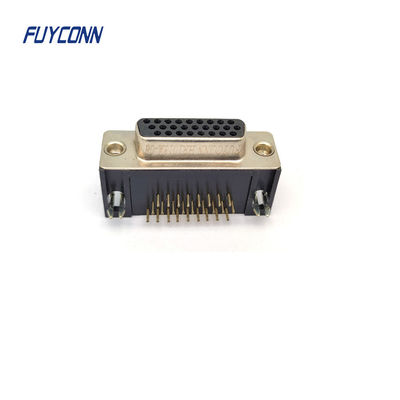 PCB উচ্চ ঘনত্ব D-SUB সংযোগকারী মহিলা, 15pin 26pin 44pin 62pin DSUB সংযোগকারী