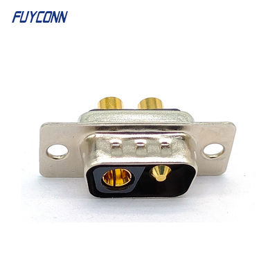 2V2 D-SUB পাওয়ার সংযোগকারী, Solder Male 2pin DB সংযোগকারী
