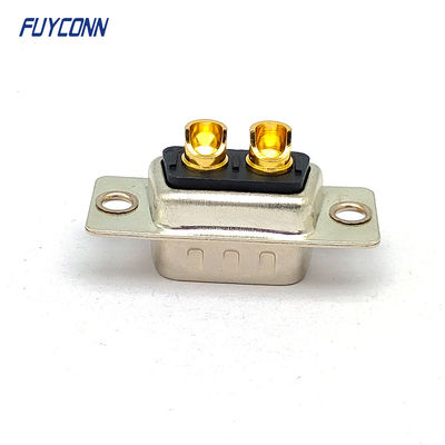 2V2 D-SUB পাওয়ার সংযোগকারী, Solder Male 2pin DB সংযোগকারী