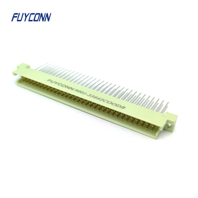 পুরুষ DIN41612 সংযোগকারী 15mm সোজা PCB 2 সারি 2 * 32pin 64pin ইউরোকার্ড সংযোগকারী