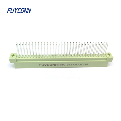 পুরুষ DIN41612 সংযোগকারী 15mm সোজা PCB 2 সারি 2 * 32pin 64pin ইউরোকার্ড সংযোগকারী