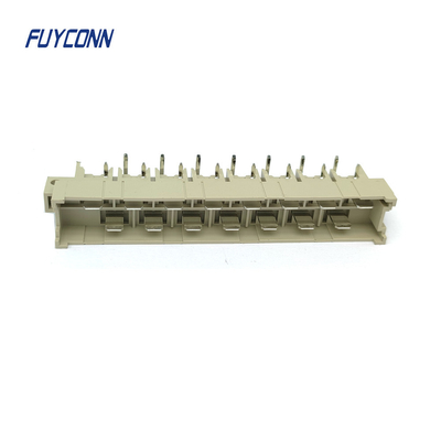 পাওয়ার DIN41612 সংযোগকারী চীন PCB R/A 7+8 15Pin 5.08mm পুরুষ সংযোগকারী