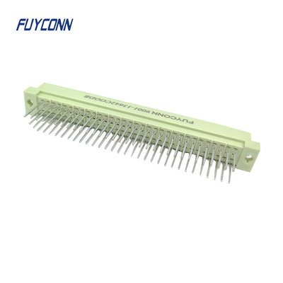 পুরুষ Solderless 2 * 32P 13mm 64pin DIN 41612 সংযোগকারী 2.54mm সংযোগকারী উত্পাদন