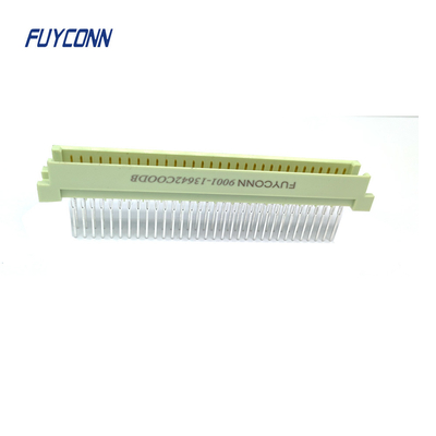 পুরুষ Solderless 2 * 32P 13mm 64pin DIN 41612 সংযোগকারী 2.54mm সংযোগকারী উত্পাদন