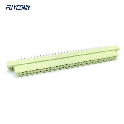 DIN41612 সংযোগকারী কারখানা 2row 2*32P 64P PCB মহিলা 41612 সংযোগকারী W/ Harpoon