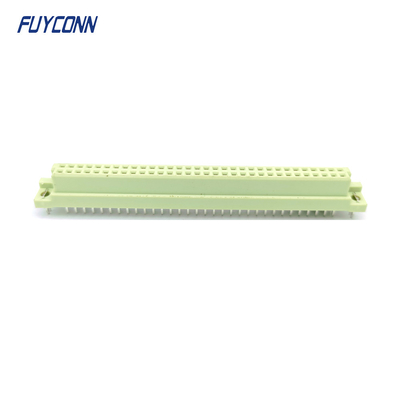 DIN41612 সংযোগকারী কারখানা 2row 2*32P 64P PCB মহিলা 41612 সংযোগকারী W/ Harpoon