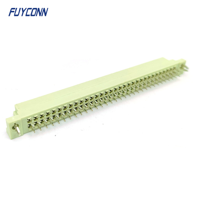 DIN41612 সংযোগকারী কারখানা 2row 2*32P 64P PCB মহিলা 41612 সংযোগকারী W/ Harpoon