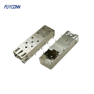 1x1 SFP Cage Connector Press-Fit Termination 1 Port Without Light