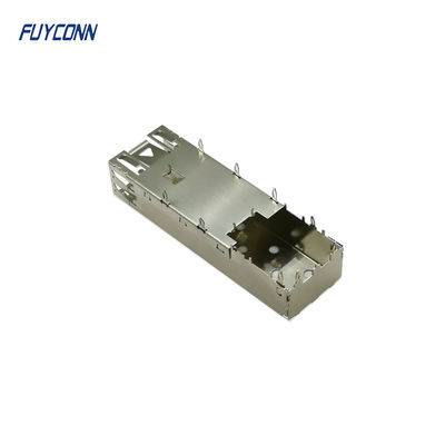 1x1 SFP Cage Connector Press-Fit Termination 1 Port Without Light