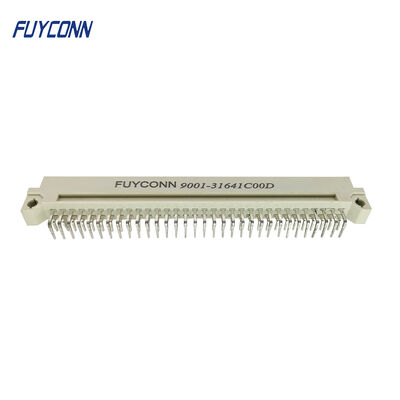 প্রতিস্থাপন হার্টিং P/N 09 02 164 2921 B064MS-3, DIN সিগন্যাল টাইপ B পুরুষ সোল্ডার কোণযুক্ত 64-পোল