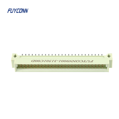 মহিলা DIN41612 প্রেস পিন ইউরোকার্ড সংযোগকারী 3x32Pin 64P 96P 3 সারি