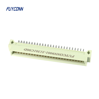 সমকোণ PCB 3 সারি সোজা পুরুষ ইউরোকার্ড সংযোগকারী DIN 41612
