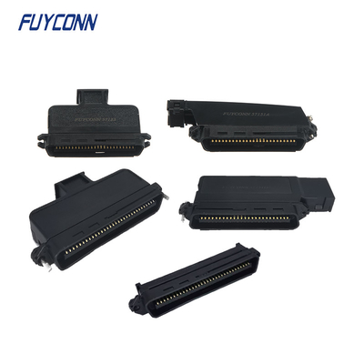 TYCO AMP RJ21 সংযোগকারী IDC 50pin, প্লাস্টিক হুড সহ পুরুষ সেন্ট্রোনিক্স সংযোগকারী