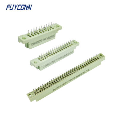 মহিলা ইউরো 2 সারি 20pin 32pin 64pin PCB DIN 41612 সংযোগকারী উল্লম্ব টার্মিনাল