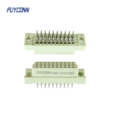 Solderless পিন মহিলা Eurocard সংযোগকারী 3 সারি 3x10pin 20pin 30pin DIN41612