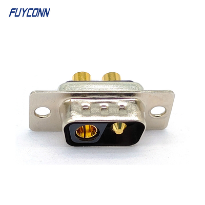 2V2 D-SUB সংযোগকারী, সোল্ডার পুরুষ 2pin DB সংযোগকারী