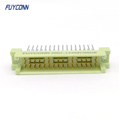 সোজা PCB 48 পিন পুরুষ DIN 41612 সংযোগকারী 13mm 41612 সংযোগকারী
