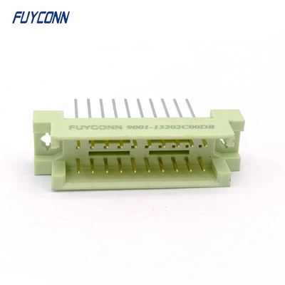 উল্লম্ব PCB 20 পিন পুরুষ 41612 সংযোগকারী 2 * 10P13mm DIN 41612 সংযোগকারী