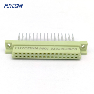 DIN41612 13mm সংযোগকারী 2*16P 32pin প্রেস পিন DIN41612 মহিলা সংযোগকারী