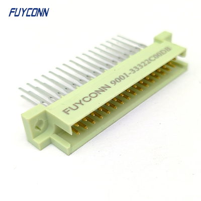 32 পিন DIN41612 পুরুষ সংযোগকারী W / 15mm টার্মিনাল 2 * 16P প্রেস পিন 41612 সংযোগকারী