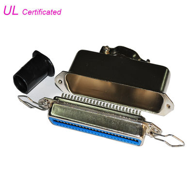 25 pairs Female Centronic Solder 180 Degree Cable Exit Connector with Triangle Plate