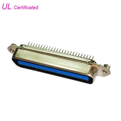 Champ PCB Straight Angle Plug 50 Pin Centronics Connector Certicified UL