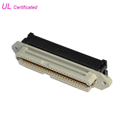 50 Pin Centronic Champ Female Solder Pin Connector with Cable Clamp Certificated UL