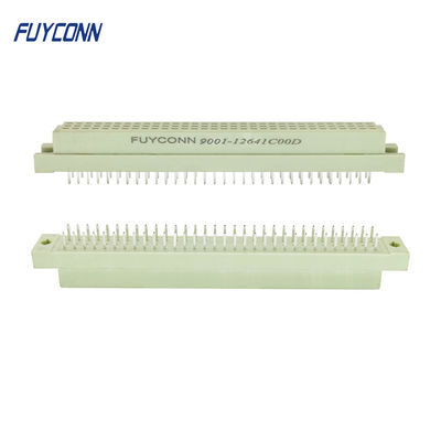 DIN 41612 সংযোগকারী 2.54mm পিচ PCB উল্লম্ব মহিলা ইউরো সংযোগকারী 2*32pin 2*64pin