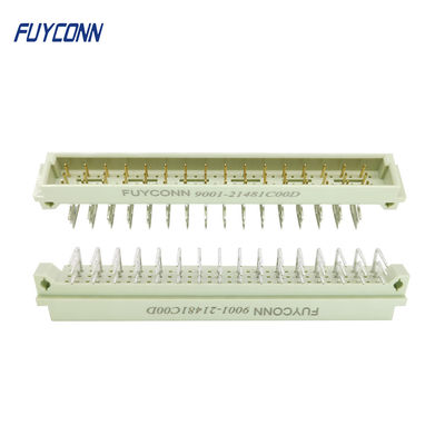 DIN 41612 সংযোগকারী PCB পুরুষ 5.08mm পিচ 48 পিন ইউরো সংযোগকারী