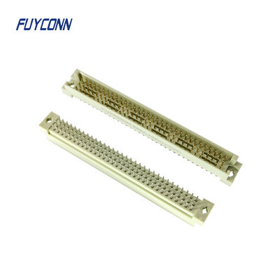 DIN 41612 সংযোগকারী পুরুষ 3 সারি PCB 32P 64P 96P উল্লম্ব PCB প্লাগ ইউরোকার্ড সংযোগকারী