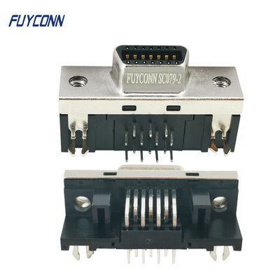 14Pin SCSI সংযোগকারী CN টাইপ PCB ডান কোণ টার্মিনাল সার্ভো সংযোগকারী